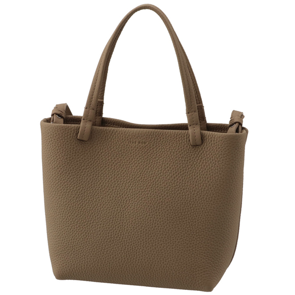 The Row NS Park Tote Small Shoulder Bag Taupe - Picture 2 of 9